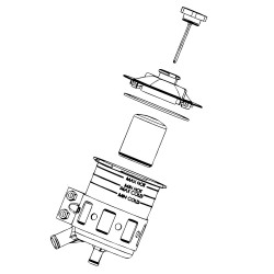 W0009903  -  Reservoir Asm - Power Steering- 1.5L Capacity