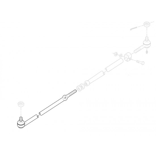 W8803030  -  End Asm - LH Tie Rod (P42 I-Beam)