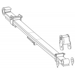 W0004326  -  Spring & Shackle Asm - Front LH 