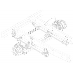 W0005644  -  Bar - Front Stabilizer, 2.5" Square