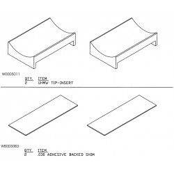 W8003085 - Leaf Spring Insert Kit