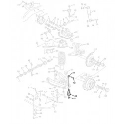 W8832984  -  P32 and P42 Lower Ball Joint (JF9 - 4 Wheel Disc)