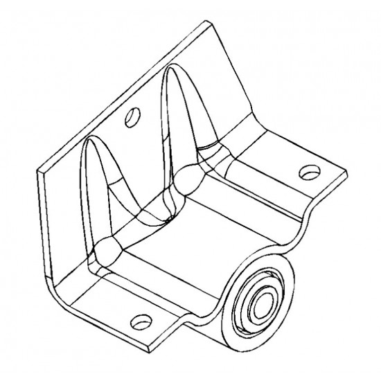 15153331 - Front Leaf Spring, Rear Hanger