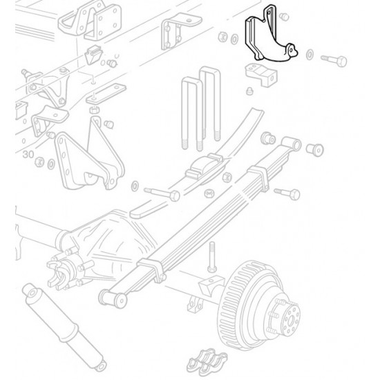 00332858 - Hanger - Rear Spring, Rear 00332858 - Hanger - Rear Spring, Rear