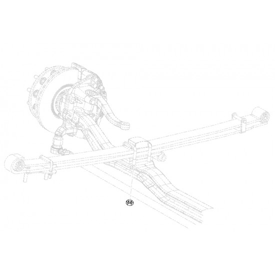 09433353  -  Nut - Front Spring U-Bolt