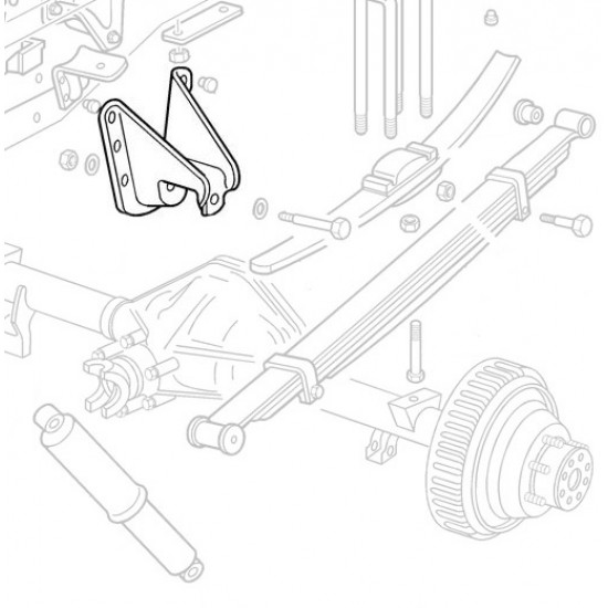 14005120 - Hanger - Rear Spring, Front 14005120 - Hanger - Rear Spring, Front