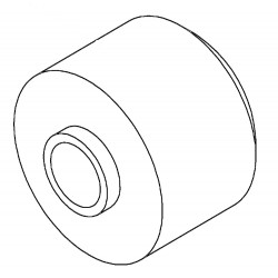 15954062  -  Insulator - Front Stabilizer Shaft Link