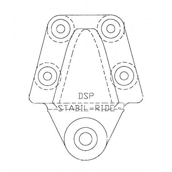 W0000427  -  Hanger Asm - Front Spring, Rear