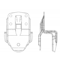 W0005005  -  Spring Hanger - Front, Front Suspension