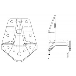 W0005006  -  Spring Hanger - Rear, Front Suspension