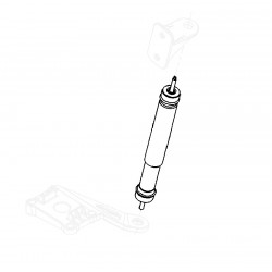 W0005663  -  Shock Absorber - Rear (Stud Top & Bottom)