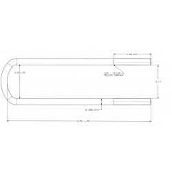 W0005792  -  W22 Rear U-Bolt