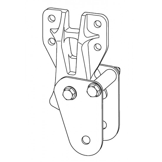 W0008281  -  Spring Hanger - Rear, Front Suspension (LH)