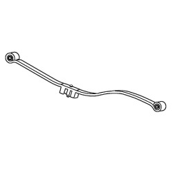 W0008282  -  Spring Asm - Front (9,500 Lbs)