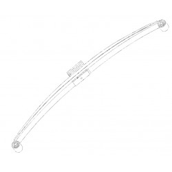 W0009375  -  Spring Asm - Rear Parabolic (Replaces Stacked Leaf Springs)