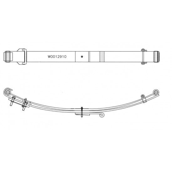 W0012910  -  Spring Asm - Front (LH & RH)