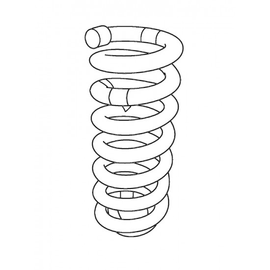 W8803505  -  Front Coil Spring (Narrow Track)