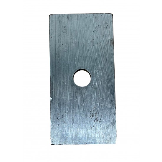 DT33  -  Front Axle Caster Shim (3" x 3°)