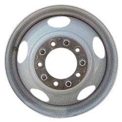 W0002400  -  Wheel Asm - 19.5x6, Offset 5.0, 10-hole Black (JF9 - Dual Rear Wheels)