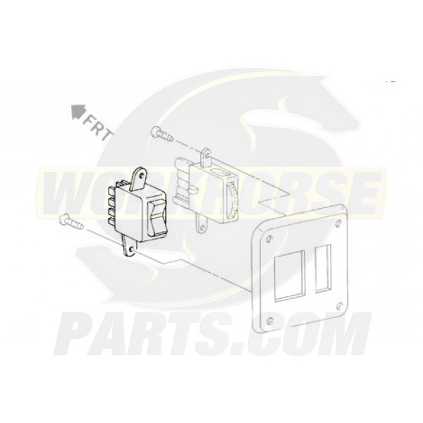 19245090  -  Switch Asm - Headlamp 