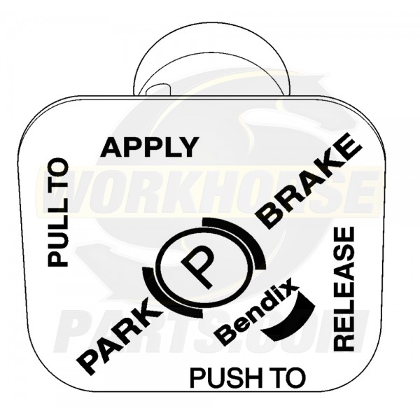 15684607  -  Knob - Park Brake Pump Motor Switch 