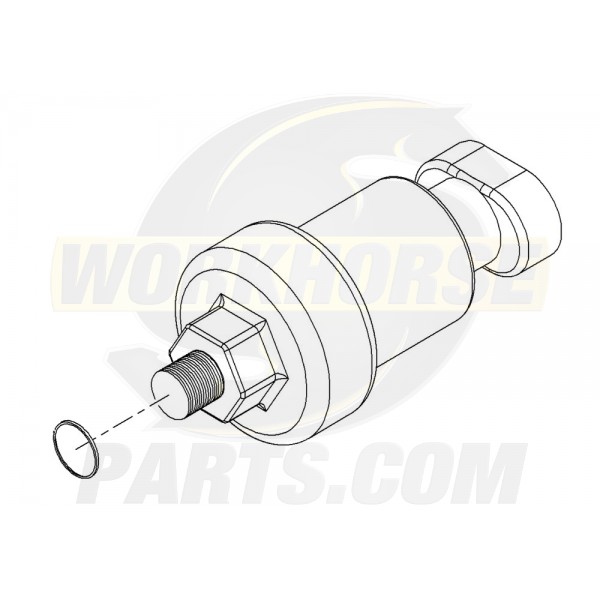 W8001071  -  Switch - Actuator Pressure (Park Brake) 