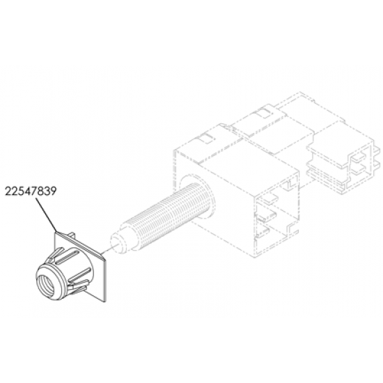 22547839 - Workhorse Stop Light Switch Retainer