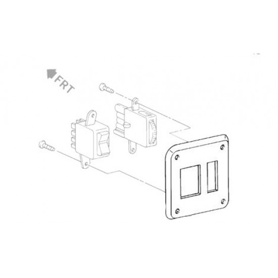 15666432  -  Bezel Asm - Headlamp Switch  15666432  -  Bezel Asm - Headlamp Switch