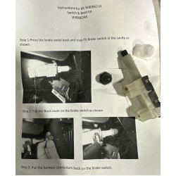 W8006214  -  Brake Light Switch with Retainer Kit