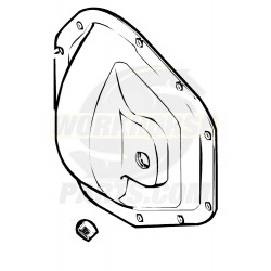 15634024  -  Cover - Rear Axle Housing 