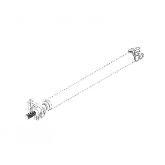 W0001902 - Shaft Asm - Prop Front (1505mm)(Dana 1480) (178" Wheelbase) W0001902 - Shaft Asm - Prop Front (1505mm)(Dana 1480) (178" Wheelbase)