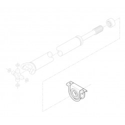 W8000195  -  Carrier Bearing (Intermediate Shaft to Rear Shaft)