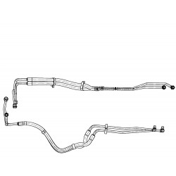 15737961  -  7.4L L29 Engine Oil Cooler Hose Asm (Inlet & Outlet)
