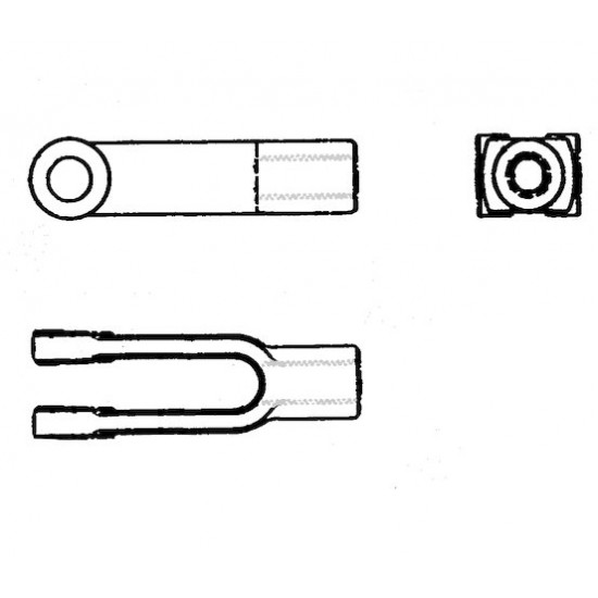 00116383 - Clevis-adj Rod End 00116383 - Clevis-adj Rod End