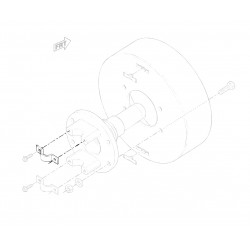 W8830403  -  Driveshaft U-Joint Strap at Park Brake Drum