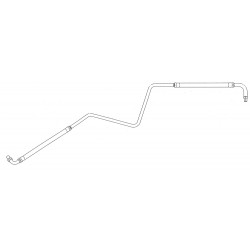 W0009563  -  Hose Asm - Trans Oil Cooler (Transmission Inlet, Cooler Outlet)