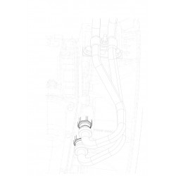 W0012579  -  Adapter - Transmission Cooling Line (Straight, STC)