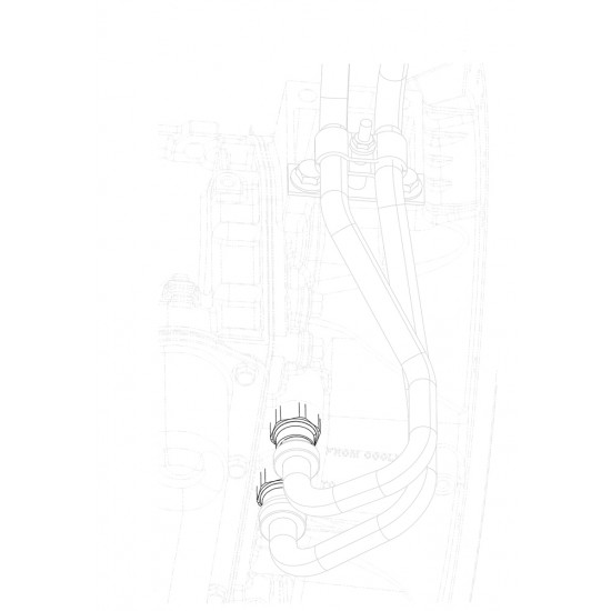 W0012579  -  Adapter - Transmission Cooling Line (Straight, STC)