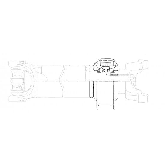 W8001030  -  Carrier Bearing (Front Shaft to Intermediate Shaft)