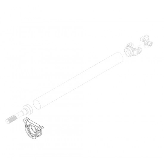 W8003018  -  Driveshaft Carrier Bearing (L4B - Cummins)