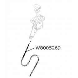 W8005269  -  Cable Asm - Remote Shift (98")