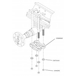 15671616  -  Washer - Rear Spring U-Bolt